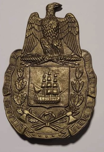 Plaque casque - plaque, de