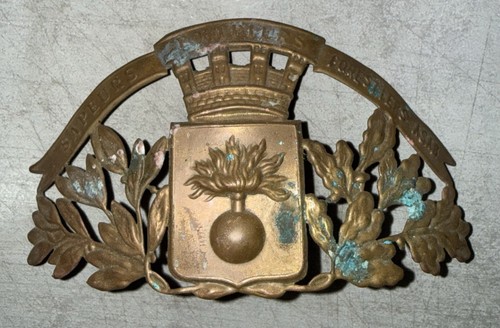 Plaque casque sapeurs - casque, de