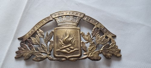 Plaque casque pompiers - de, de