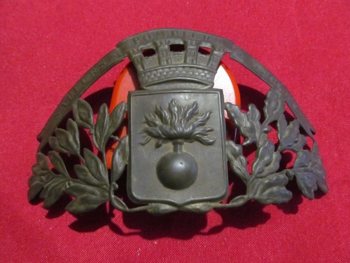 Plaque casque pompier - plaque,